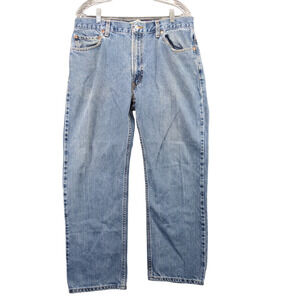 Levi's 505 Regular Fit Jeans Mens Size 36x30 Blue Denim 5 Pocket